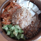 食欲のない時に！豆腐のヘルシー冷丼！